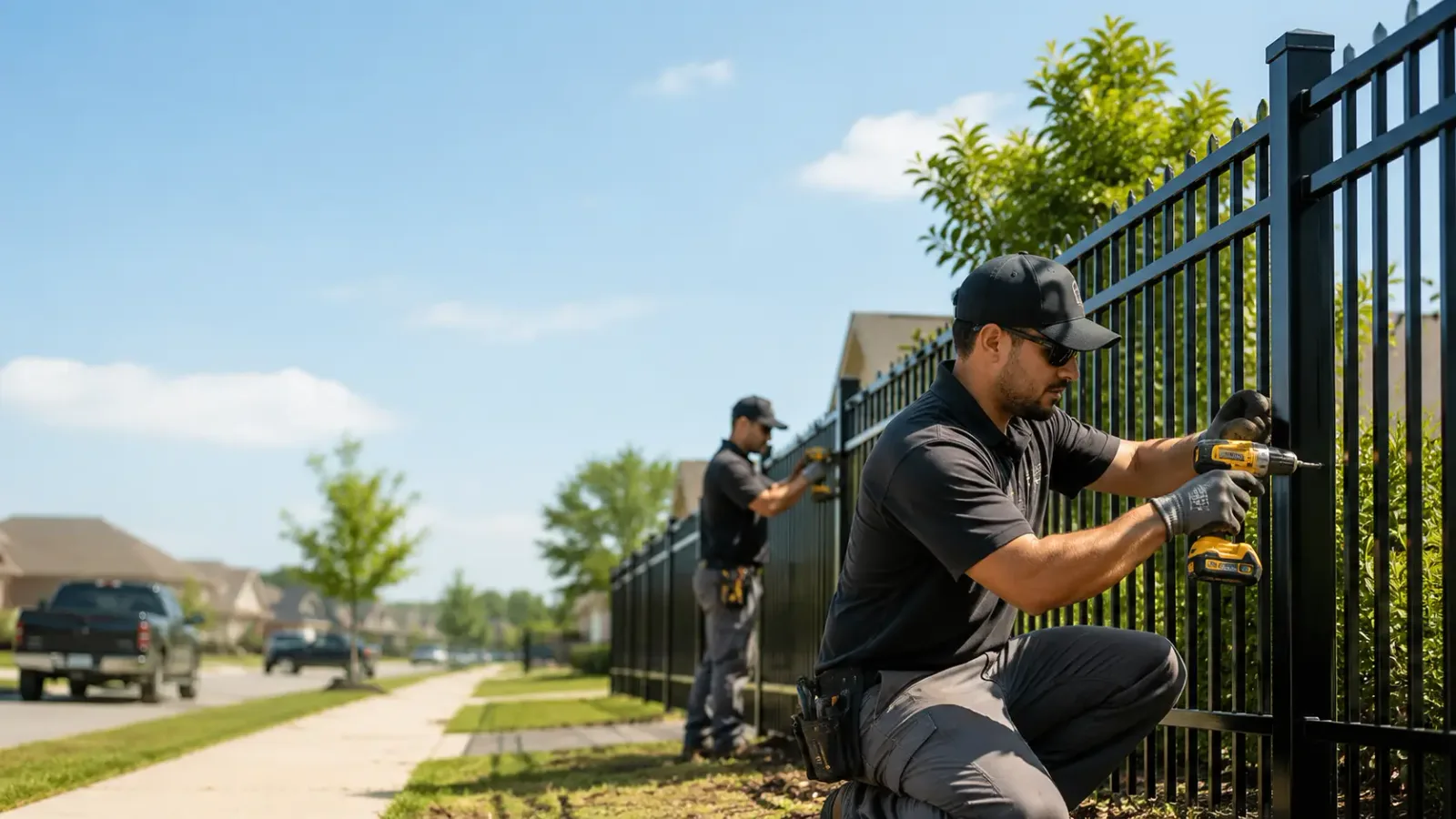 Metal Fence Installation in Westgate, IA